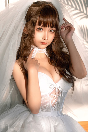 知名动漫博主@蠢沫沫 婚纱