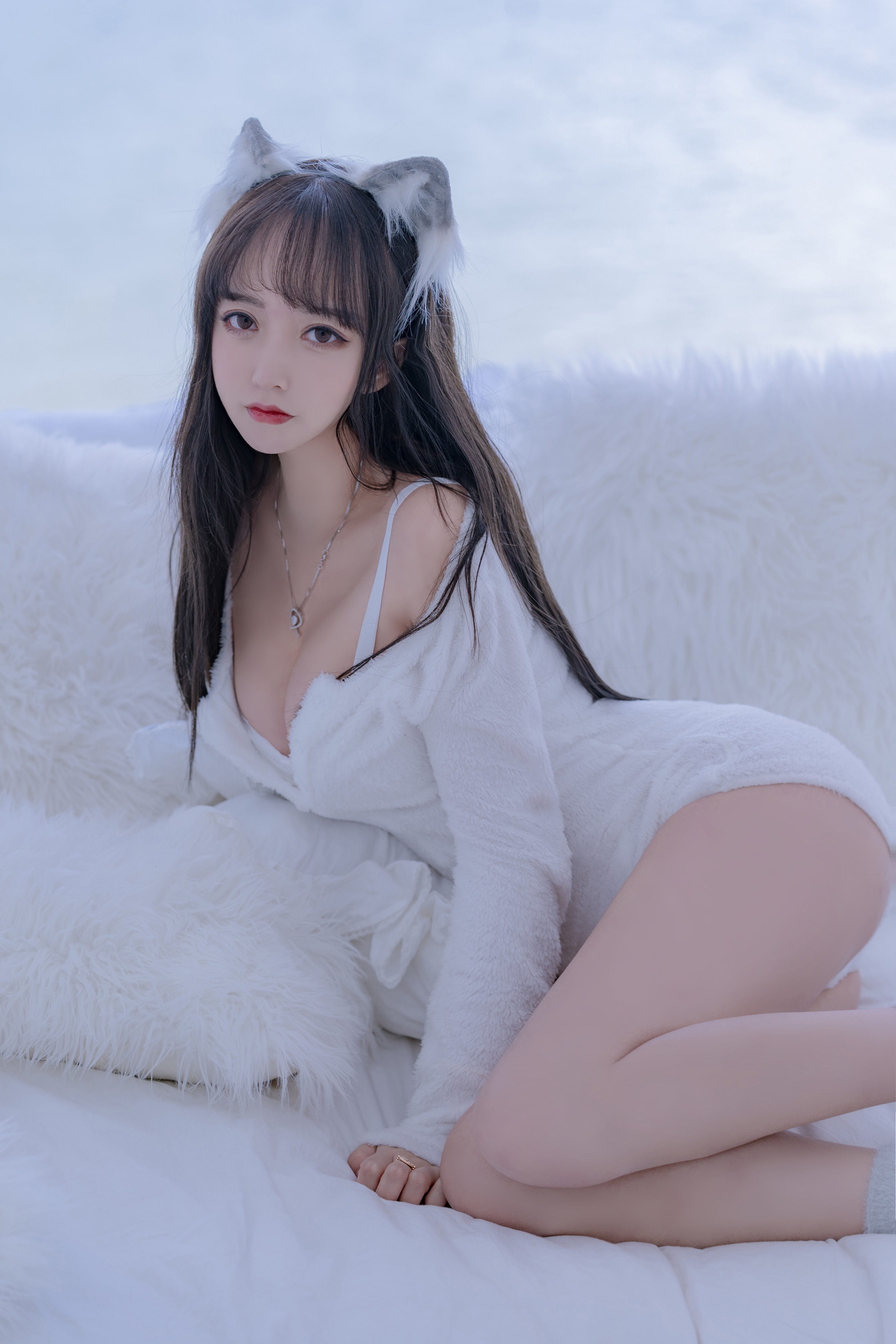 过期米线线喵 –NO. 0076真爱版小狼 56P77M