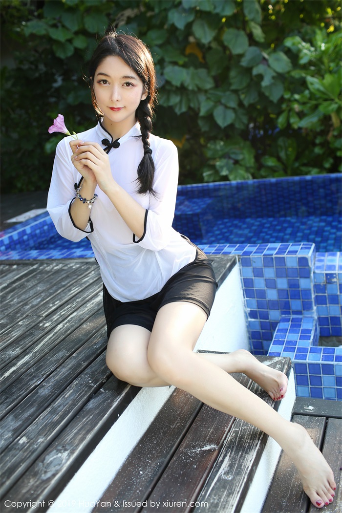 [HuaYan花の颜] 2019.04.25 Vol.065 Angela喜欢猫 [41P/133MB]