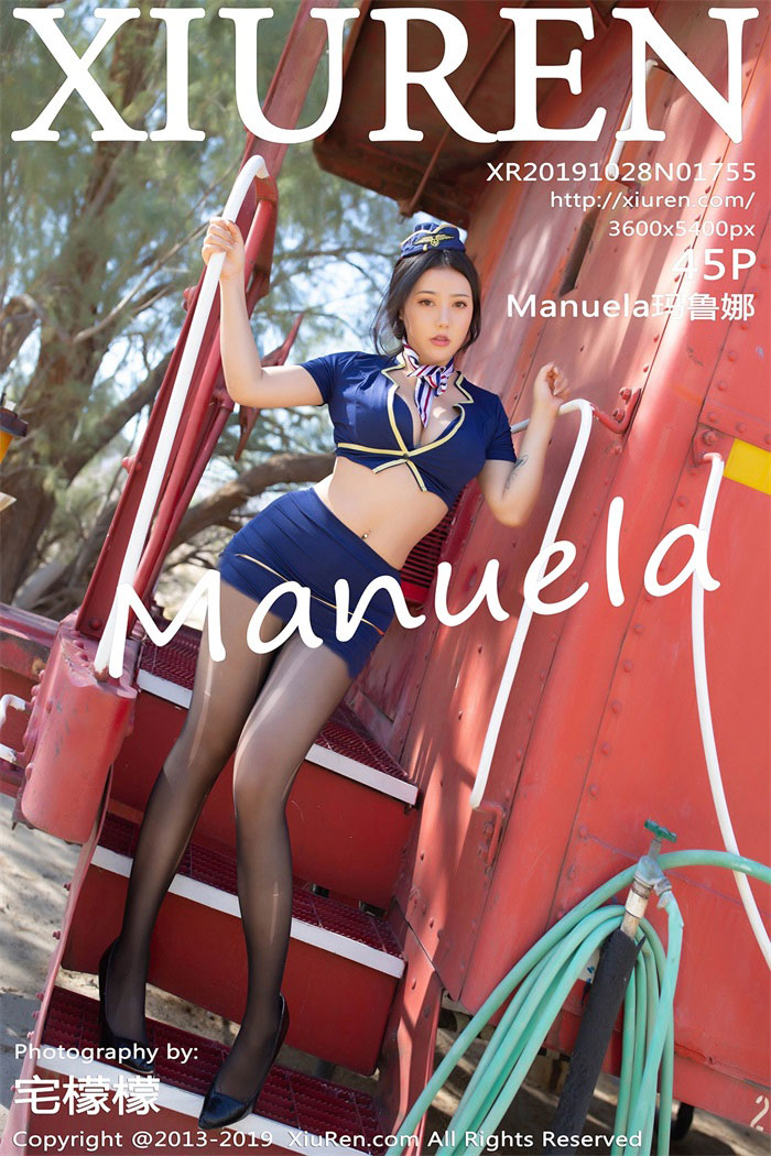 [XIUREN秀人网] 2019.10.28 No.1755 Manuela玛鲁娜 [45P/142MB]