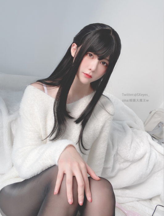 眼酱大魔王w NO.030 毛衣黑丝 [39P1V-190MB]