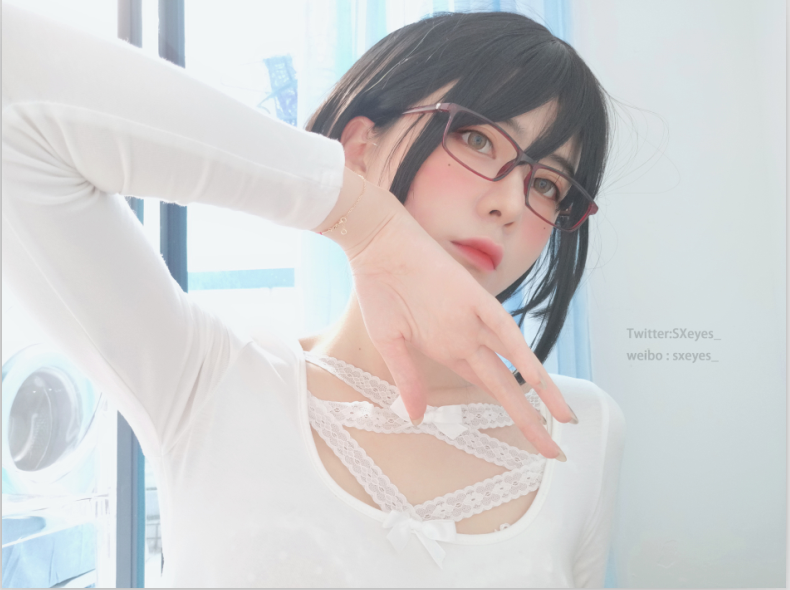 眼酱大魔王w NO.033 白蕾丝姐姐[27P-126M]