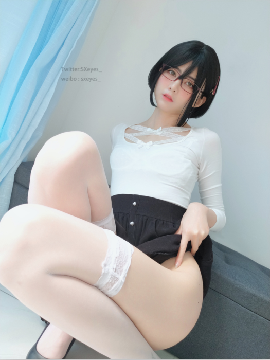 眼酱大魔王w NO.033 白蕾丝姐姐[27P-126M]