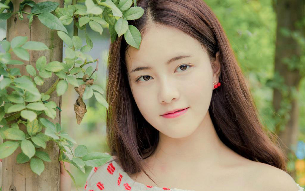 清纯日系美女户外写真