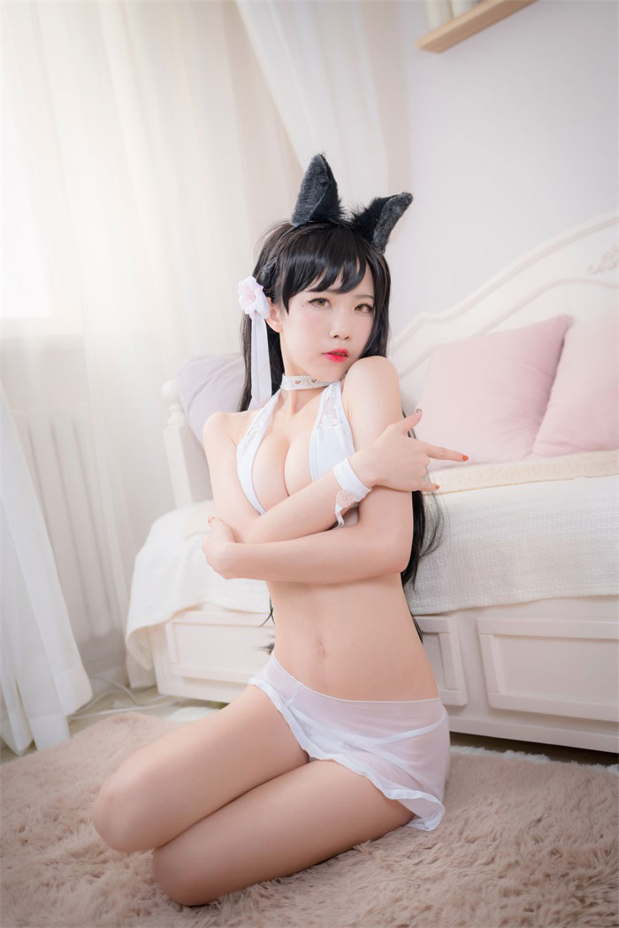 知名动漫博主@水淼aqua 爱宕犬 水着 [22P/208MB]
