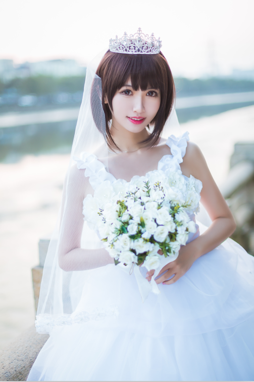 鳗鱼霏儿No.091 - 圣人惠 婚纱 10P122M