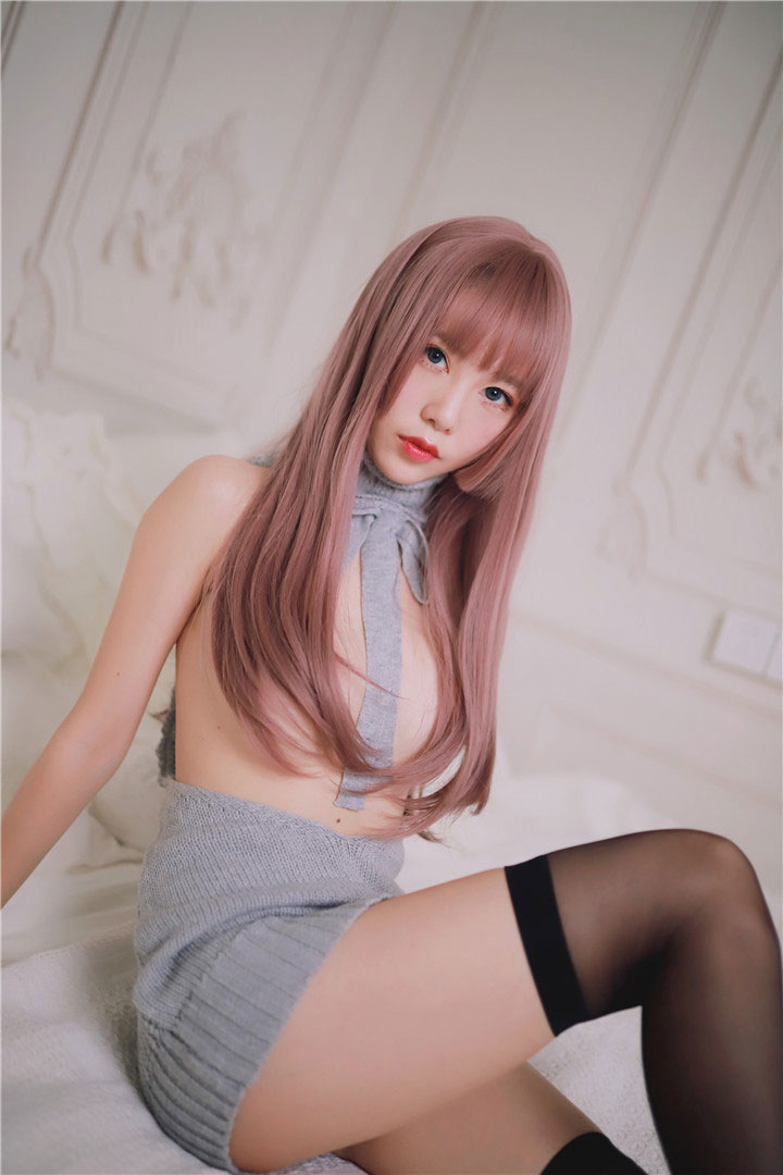 抖娘-利世 NO.044 漏背毛衣 30P276M