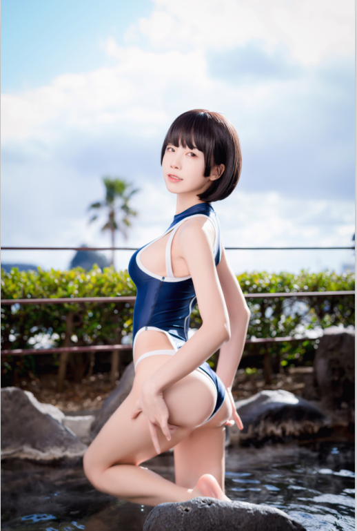 水淼aqua – 竞泳水着[40P-585MB]