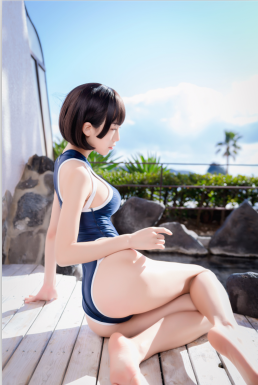 水淼aqua – 竞泳水着[40P-585MB]