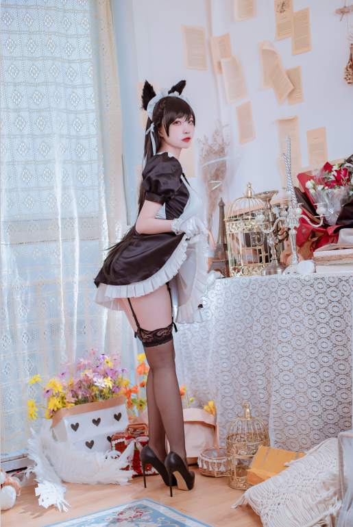 二佐Nisa NO.012 爱宕女仆 19P80M