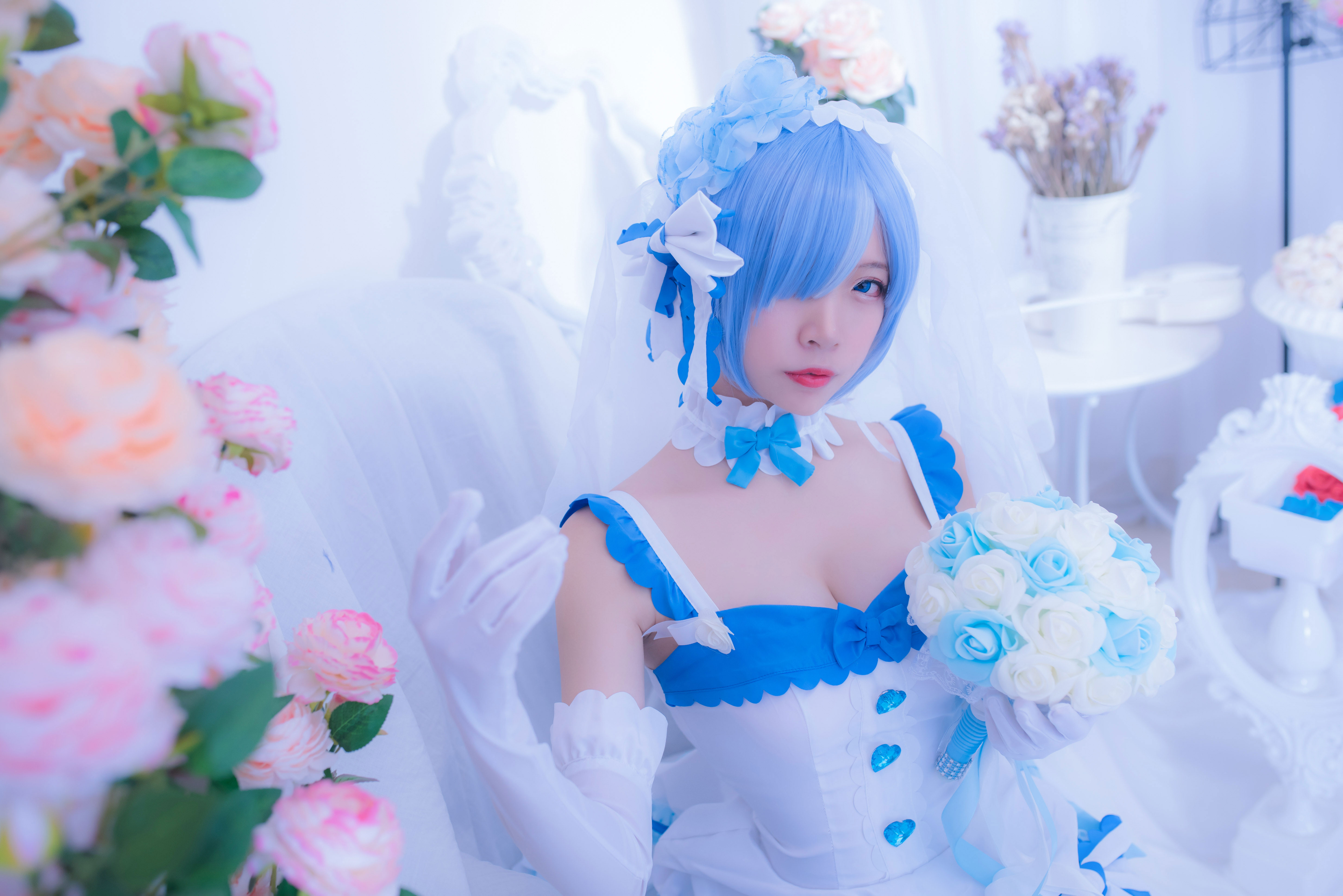 二佐Nisa NO.053 雷姆花嫁 33P78M
