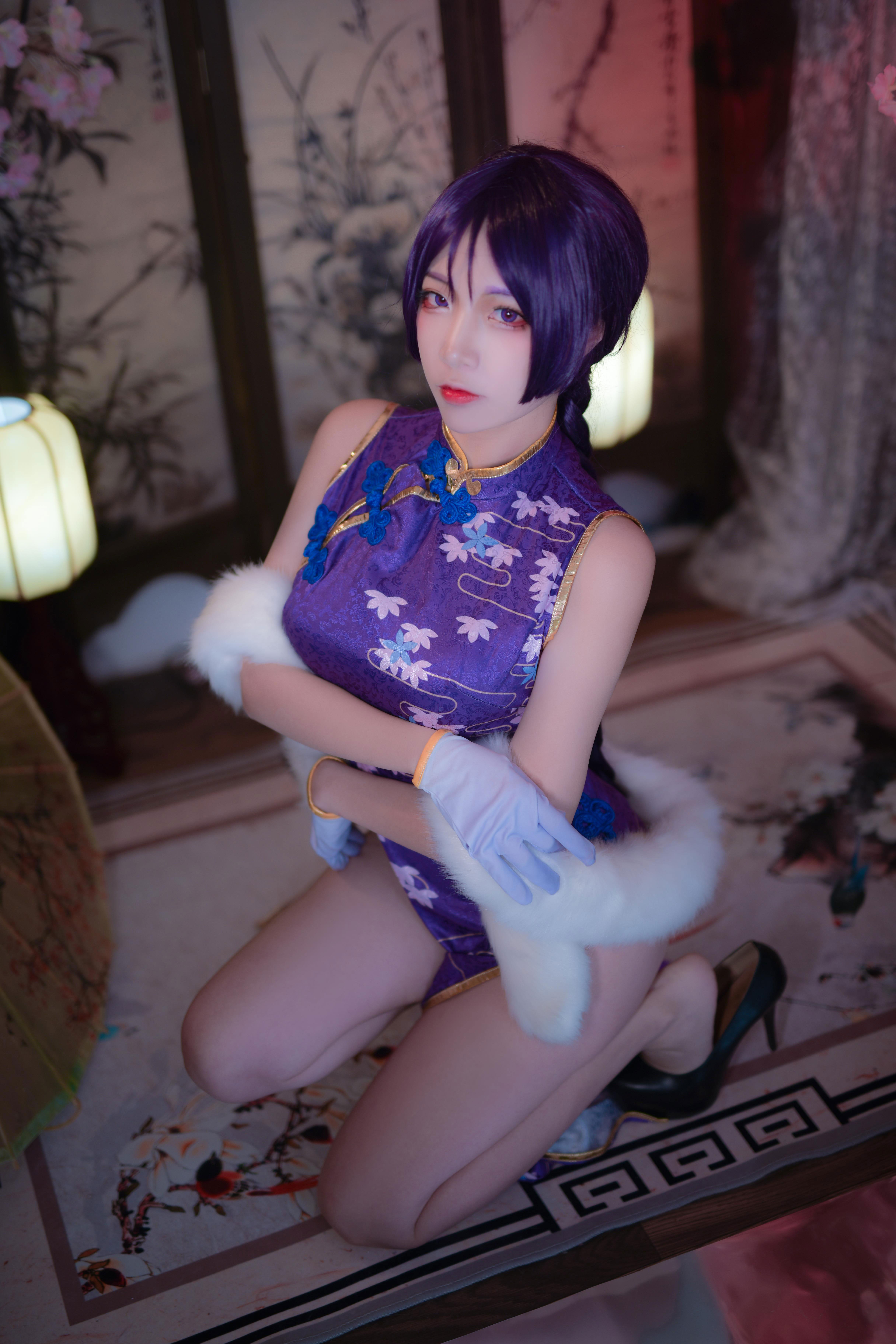 二佐Nisa NO.076 奶光旗袍 20P30M