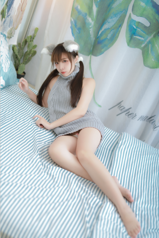 二佐Nisa NO.099 私房露背毛衣 17P37M
