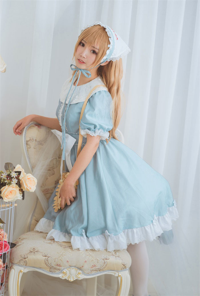 面饼仙儿 NO.034 血小板lolita [13P-107MB]