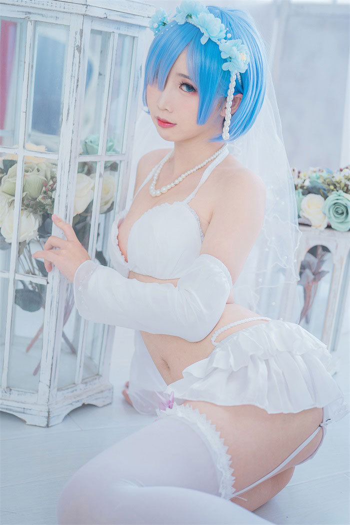 面饼仙儿 NO.044 花嫁蕾姆 [28P-186MB]
