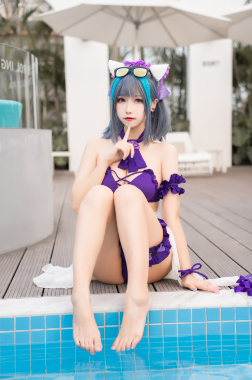 Momoko葵葵 NO.27 柴郡水着[40P1V-313MB]