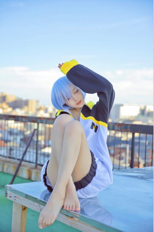 Shika小鹿鹿 - NO.57 蕾姆天台 12P35M