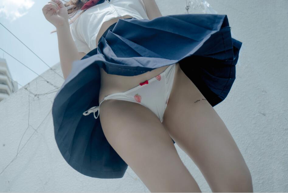 白烨 - NO.34 天台 [48P1V-390MB]