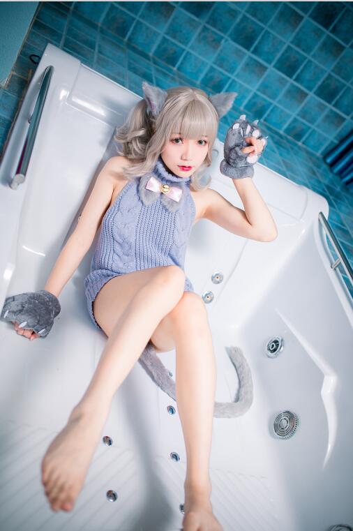真央Mao - NO.01 露背毛衣 [50P-657MB]