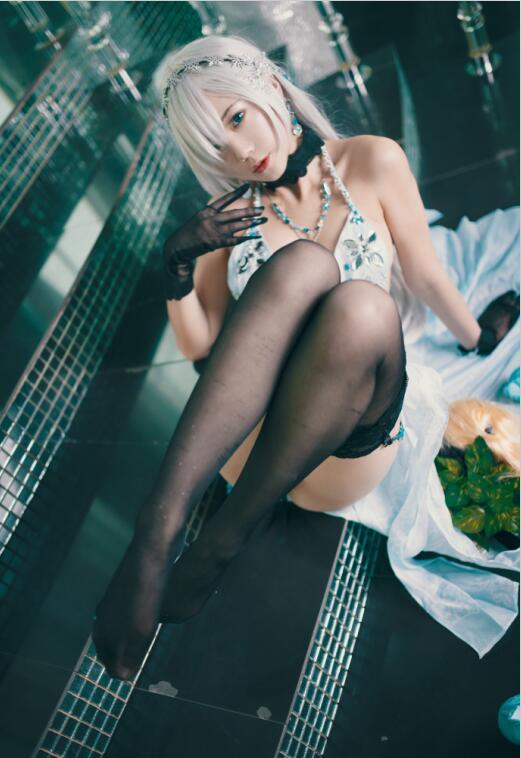 蓝小沂KiKi - NO.01 安娜斯塔西娅同人cos 7P111M