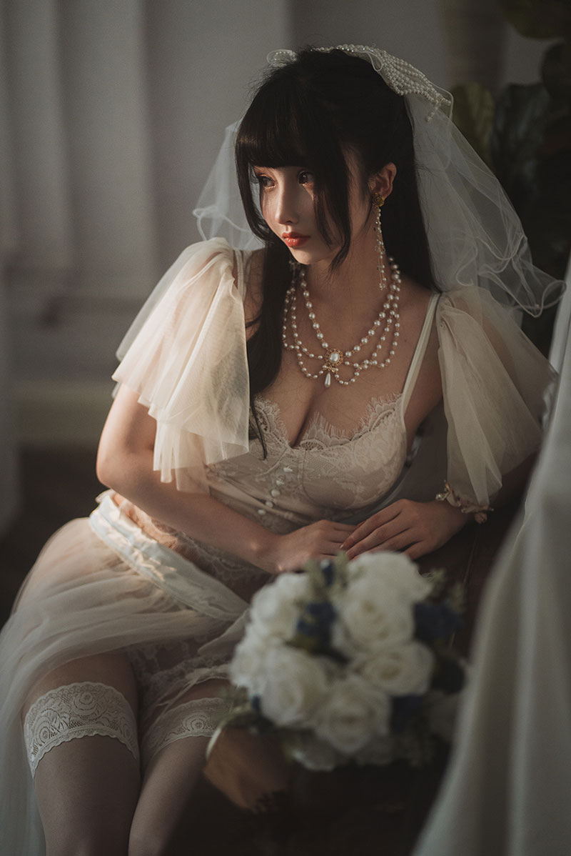 rioko凉凉子 – NO.073 透明婚纱 [39P-204MB]