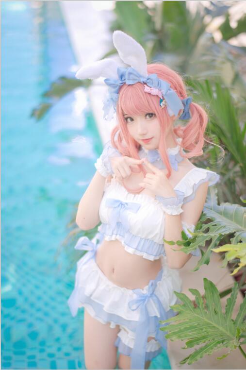 花柒Hana - NO.04 夏日甜芯泳装写真 [37P-87MB]