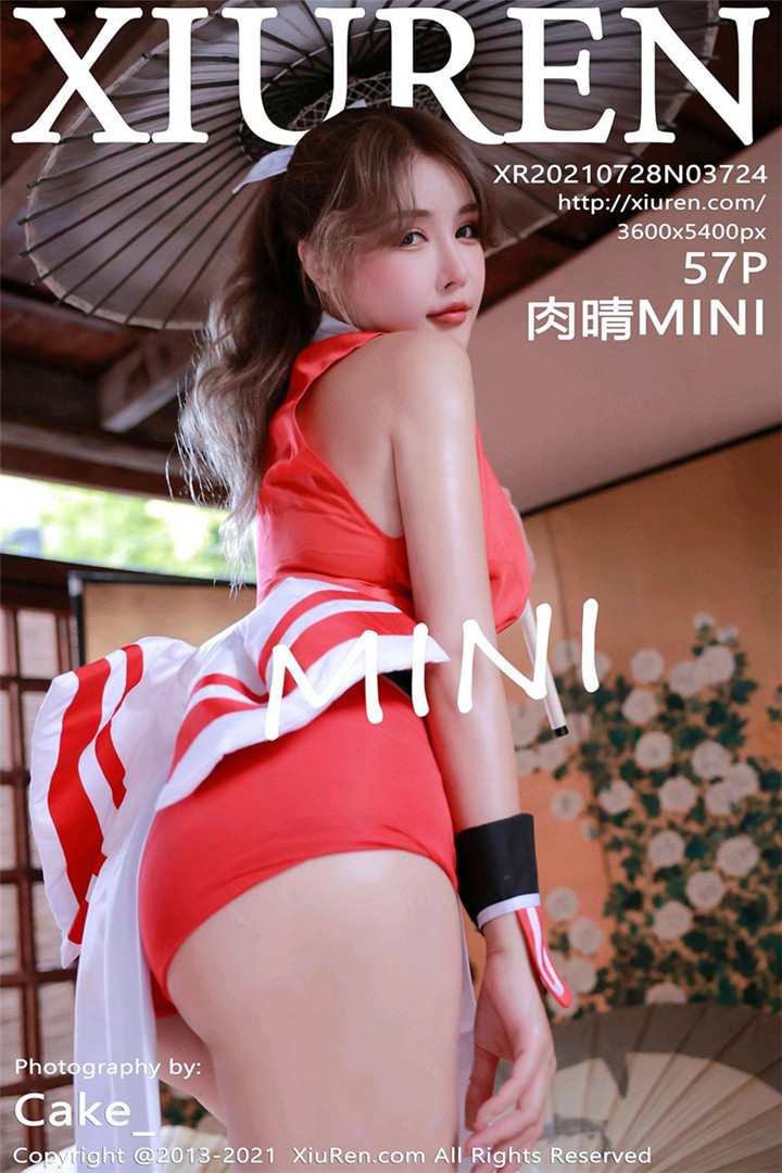 [XiuRen秀人网] 2021.07.28 No.3724 肉晴MINI 不知火舞服饰系列写真套图[57+1P]