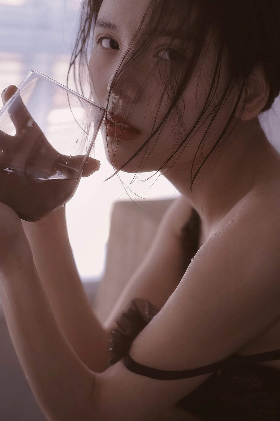 A-mu_ - NO.44 黑纱 18P2M