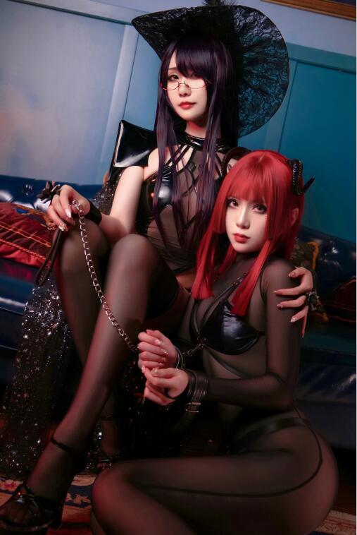 曉美媽 - NO.34 &羊大真人《魔女集会》[35P1V-756MB]