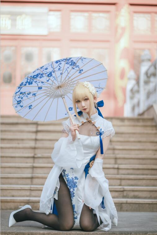 封疆疆v - NO.04 saber 旗袍 [34P-367MB]