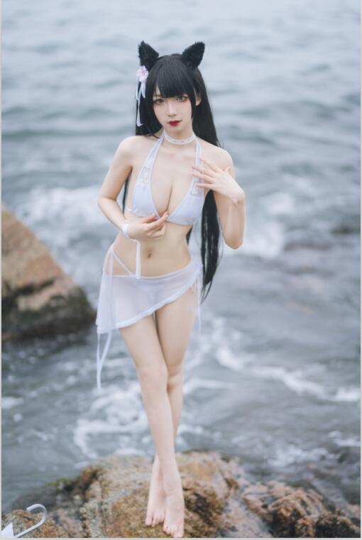 封疆疆v - NO.09 爱宕泳装 [14P-130MB]