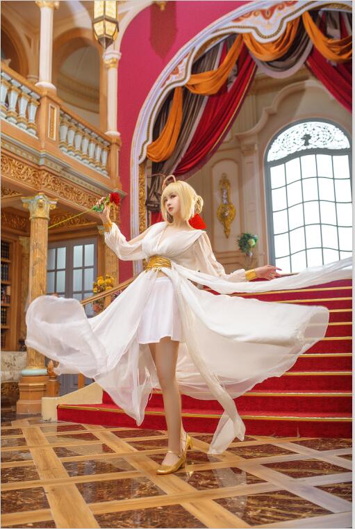 绫Aya - NO.04 FATE尼禄睡衣c 12P26M