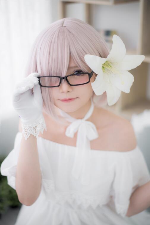 Miu只 - NO.05 Mashu White Dress [27P-174MB]