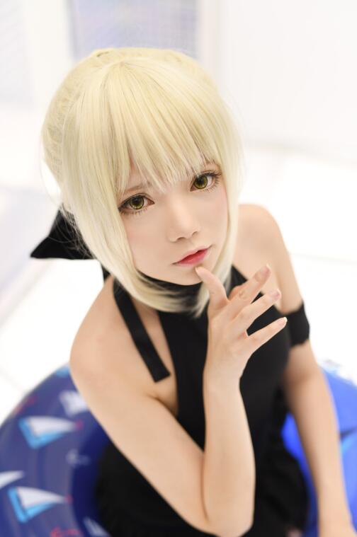Miu只 - NO.06 Saber Alter Swimsuit [38P-130MB]
