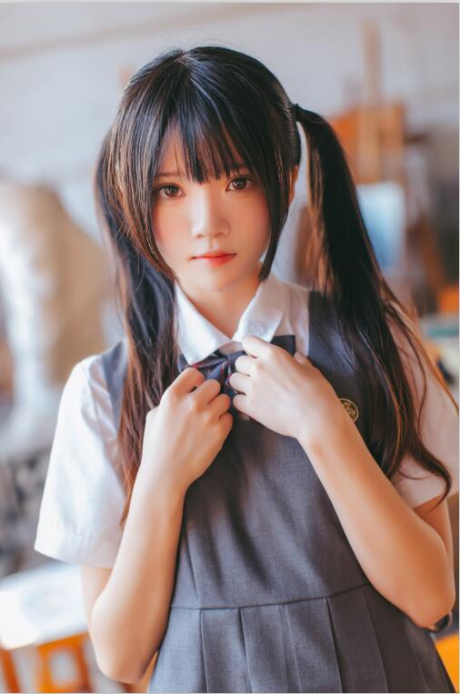 桜桃喵 - NO.67 画室少女 [17P