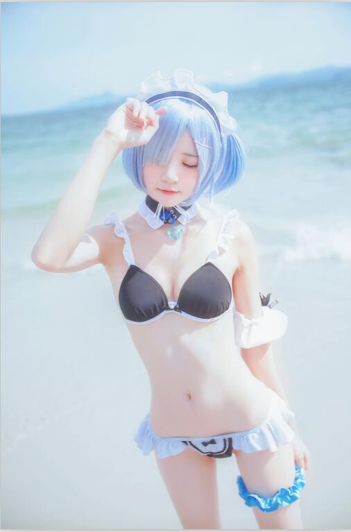 桜桃喵 - NO.79 蕾姆COS [48P