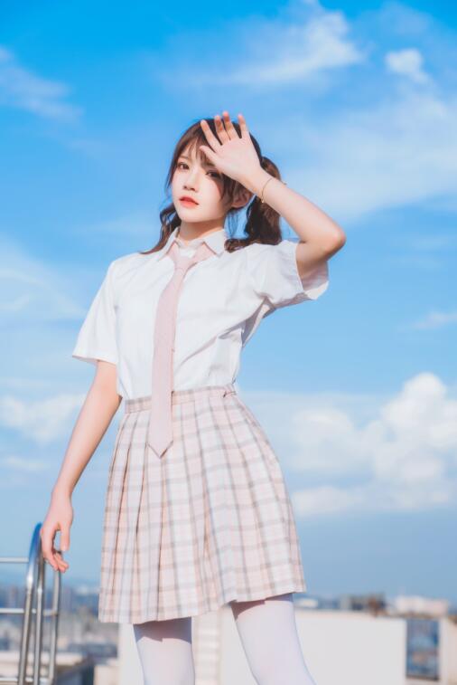 桜桃喵 - NO.108 橘子汽水 [15P