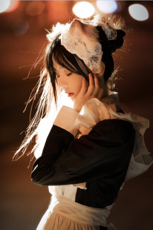 桜桃喵 - NO.111 长裙妹抖（夜）[19P