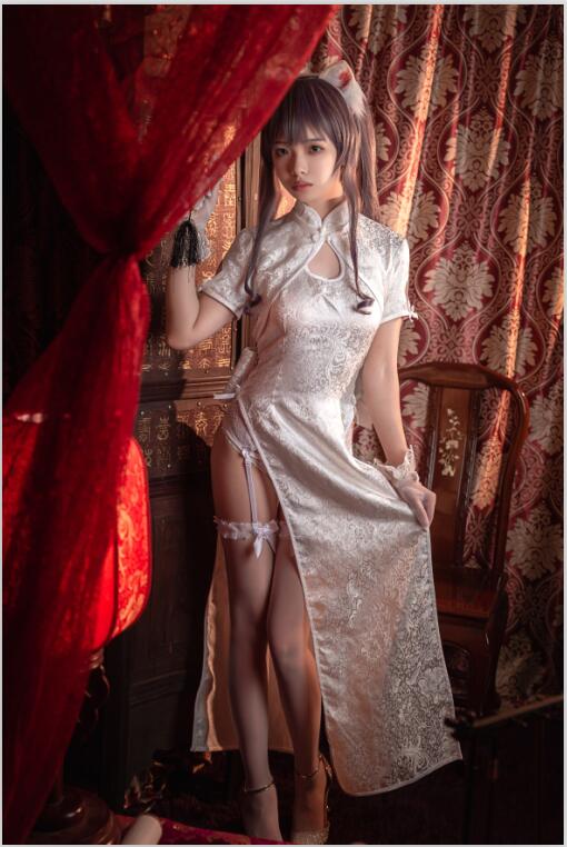 雯妹不讲道理 - NO.009 白丝吊带袜 [15P-286MB]