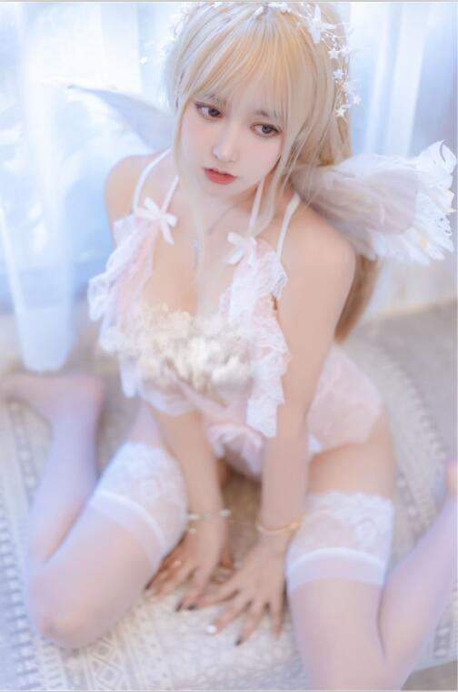 过期米线线喵 -NO. 0139 粉天使 [51P-86MB]