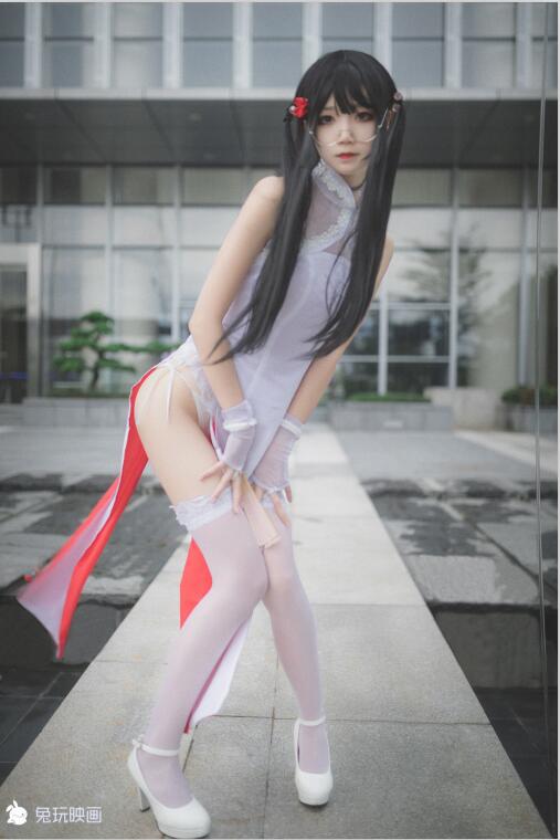 五更百鬼 - NO.39 白丝旗袍 [19P