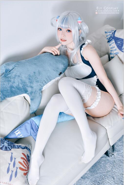 ElyEE子 - NO.71 噶呜·古拉(小鲨鲨) 泳装 [19P