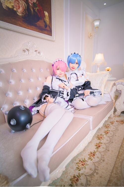 小野妹子w - NO.16 Ram Rem 拉姆，雷姆 [24P