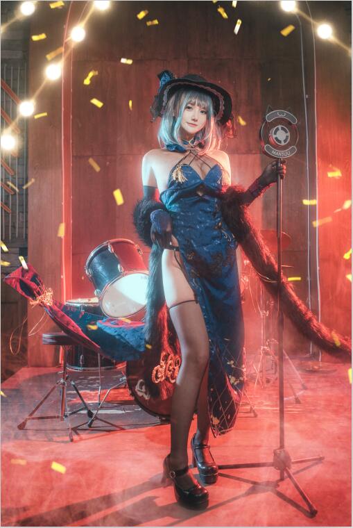 仙九Airi - NO.14 柴郡旗袍 [22P