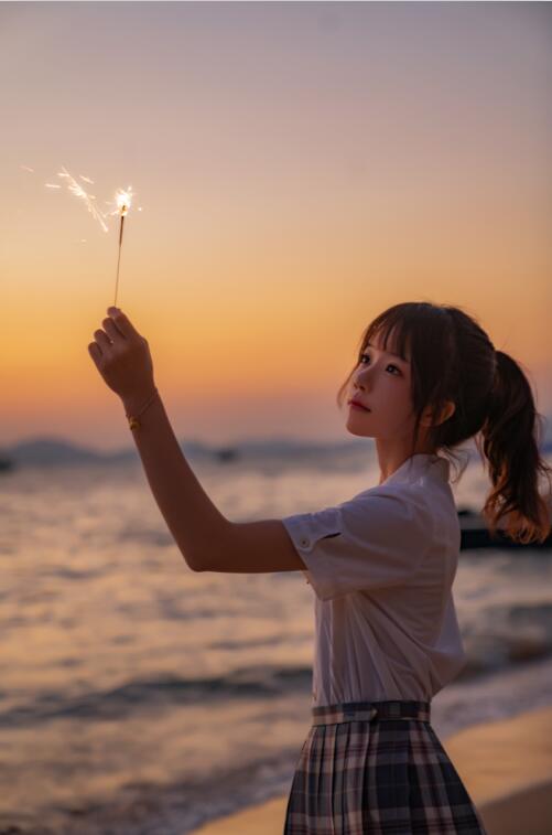 桜桃喵 - NO.112 逐海 [17P