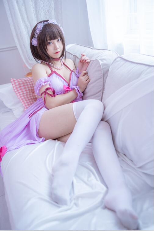 蜜汁猫裘 NO.004 加藤惠睡衣 [14P