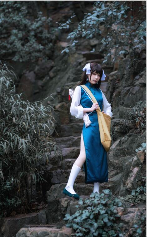 王胖胖u – VOL.09 小道友旗袍 [9P