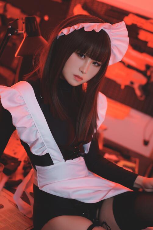 田璐璐 - NO.06 高叉女仆 34p
