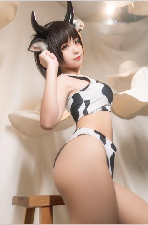 蠢沫沫 - NO.087 花花牛 40P