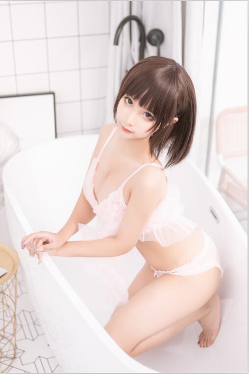 蠢沫沫 - NO.157 沫沫真爱版 粉纱 [40P